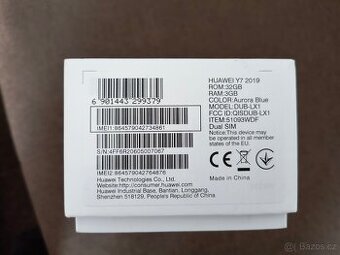 HUAWEI Y7 (2019) modrá