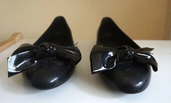 Baleríny černé zn.MELISSA Doll II Black, vel.41/42