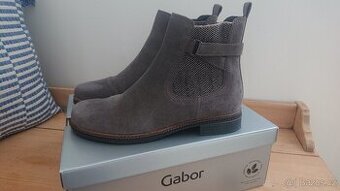 Kožené chelsea boty Gabor vel. 38
