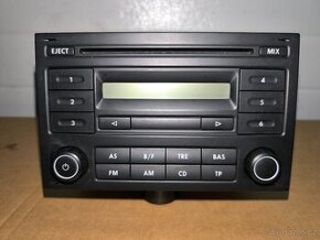 Originální autorádio VW RCD 200 - bez kódu, plně funkční