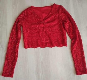 Vánoční croptop