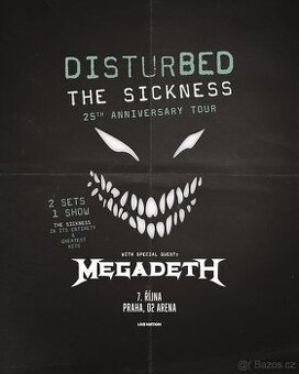 DISTURBED & MEGADETH, klubové VIP