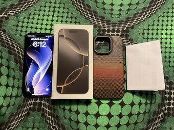 iPhone 16pro 128gb přírodní Titán