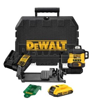 Laserový kříž Dewalt 3x360° 18V DCLE34031D1 + stativ - 1