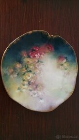 Starožitný porcelánový talířek - 1