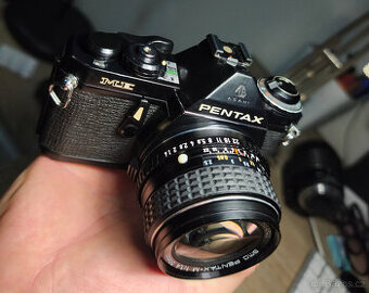 Fotoaparát PENTAX ME (black) + SMC PENTAX-M 50mm f/1.4