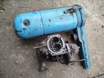 Škoda 1203 sání karburátor a filtr