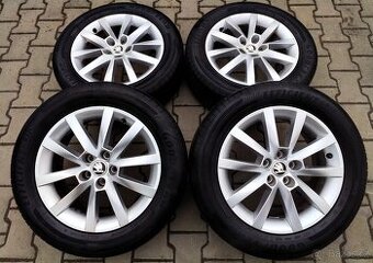 Alu kola originál Škoda Scala, Kamiq 5x100 R16 Alaris
