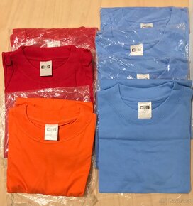 Nová pánská bavl. trička s krátkým rukávem, vel.: L