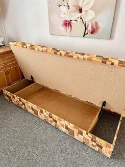 Válenda, postel s úložným prostorem 90x200
