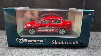 Škoda Octavia Přerost a švorc Abrex 1:43