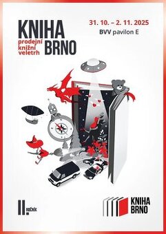 Veletrh Kniha Brno sobota 1.11.2025 základní 2 vstupenky