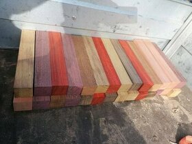 Fošny a hranolky přes 60 druhů exotiky i českých dřevin