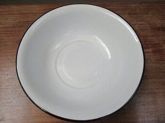 Nabízím velky krásný starožitný smaltovany lavor. Neteče. Pů