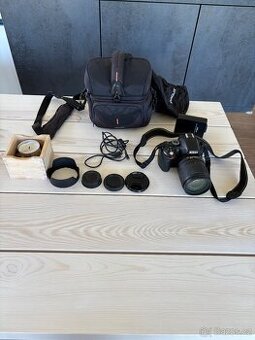 Nikon D5100+ objektiv 18-105mm+ příslušenství