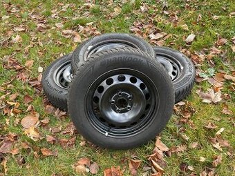 Prodám-Sadu zimních kol 5x112,ET43,205/60/16/92H