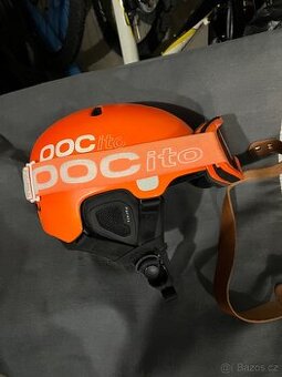 POC lyžařská helma XS 51-54cm nastavitelná + bryle POC+ vak