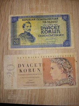 Staré bankovky čsr