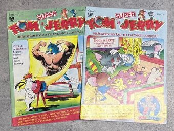 - Časopisy Tom a Jerry č4 a č5 -