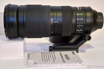 Prodám Nikon 200-500 mm f/5.6 E ED VR