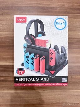 iPega nabíjecí stanice s chlazením pro Nintendo Switch 9v1