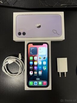 iPhone 11 64gb - nejnovější iOS + příslušenství