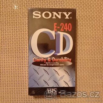 VHS nerozbalená videokazeta SONY