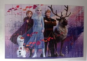 Magnetické puzzle Frozen