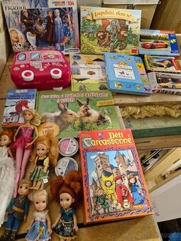 Mix hraček a her - holky, kluci