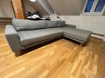 Rohová pohovka 290 cm, pravá – ZDARMA