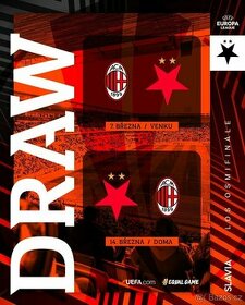 Vstupenky Slavia- AC Milan