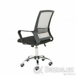 ATAN Kancelářská židle APOLO - šedohnědá Taupe/černá