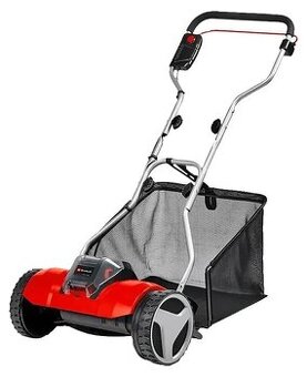 2x Einhell Vřetenová sekačka AKU GE-HM 18/38 Li-Solo + AKU