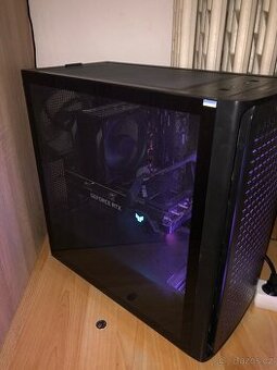 herní PC + monitor - Ryzen 5 5600/ddr4 16gb 3200/rtx 3060 ti