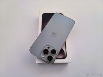 apple iphone 15 PRO 128gb Natural Titanium / Batéria 90%
