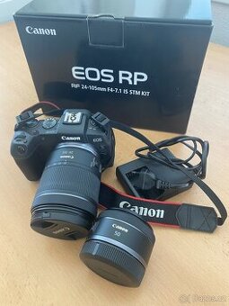 Canon EOS RP + dva objektivy