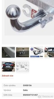 VW Passat  2010-2014 Tažné tařízení