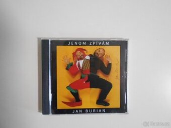 JAN BURIAN - JENOM ZPÍVÁM + PODPIS J.BURIANA - CD