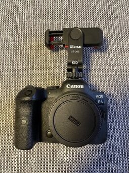 Canon EOS R6 - TOP stav + 2 baterie, brašna, karta