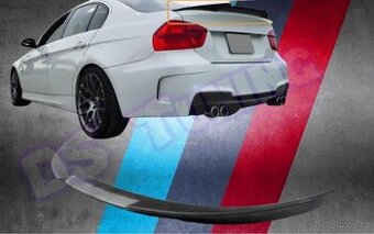 Zadní spoiler na kufr pro BMW E90 M4 Style - Černý Lesk