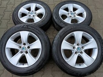 Disky originální Škoda Yeti 5x112 R17 Moon