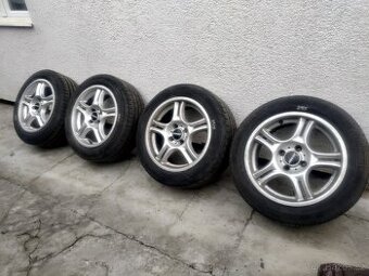ALU kola Zender 15" 4x100 ET 35 s pneu 195/55/15