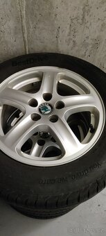 Alul liťaky s pneu 195 65 r15 alu octavia I