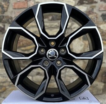 5x112 r17 alu kola na Škoda
