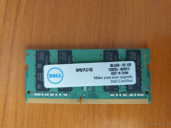 Operační paměť, RAM - 1x16GB, PC4-2400T