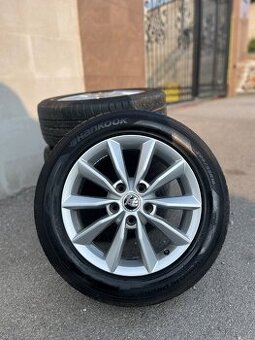 Originál škoda disky 5x112 205/55 r16