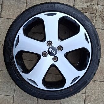 17" Kia Picanto 4x100 l6,5j et 43 etní sada alu