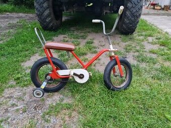 Dětské retro kolo Bkesk, přídavná kolečka - 1