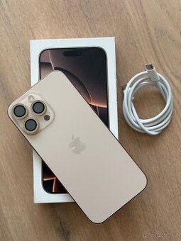 iPhone 16 Pro Max, 256GB + záruka 1,5 roku
