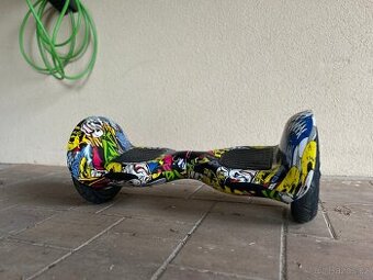 Hoverboard 10" Offroad – Grafitti design + ochranné pouzdro
